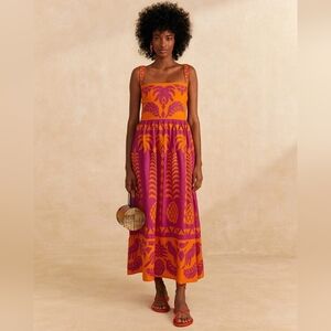 NWT Farm Rio Pineapple Love Mini Dress Medium